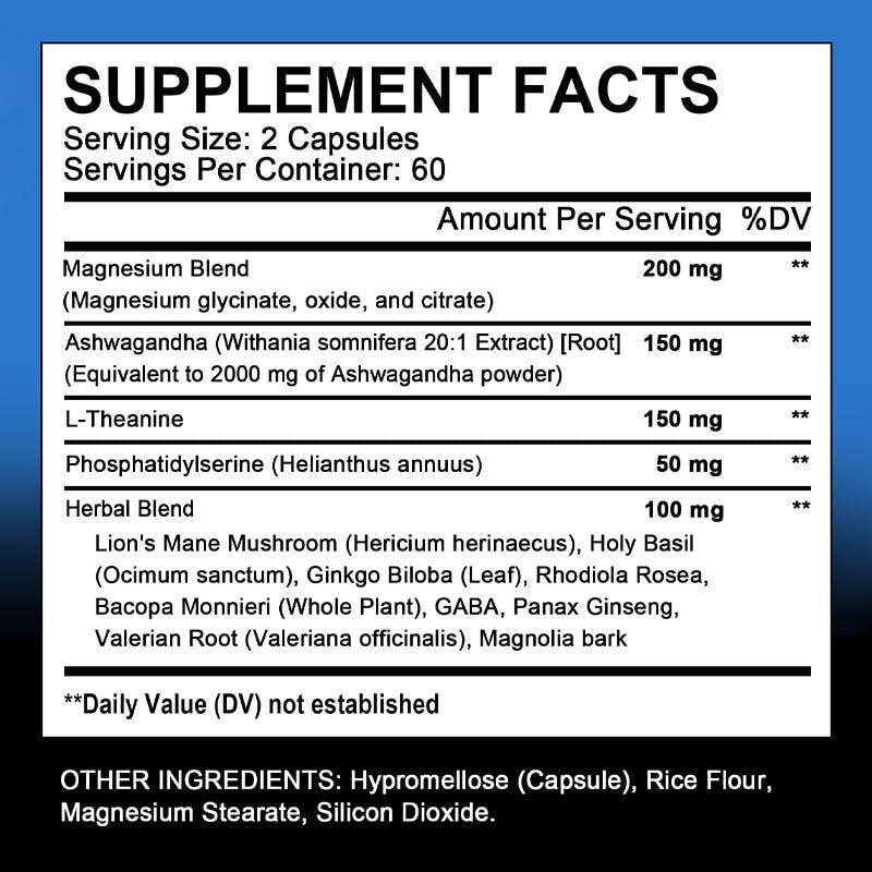 Suplemento Antiestrés Cortisol