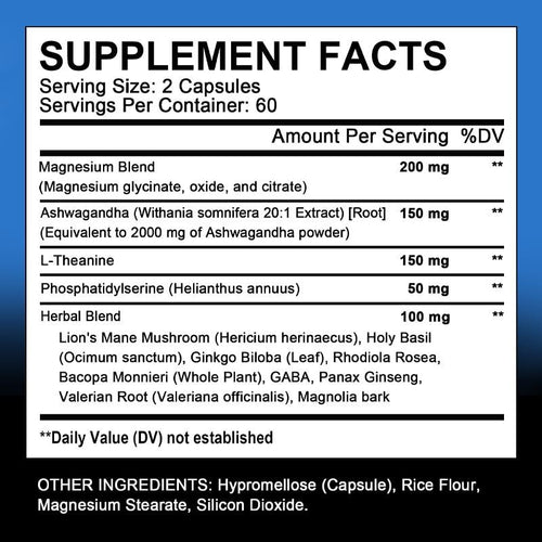 Suplemento Antiestrés Cortisol